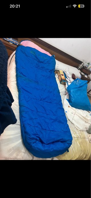 Saco de dormir azul