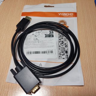 Cable Adaptador DisplayPort a VGA Visscho