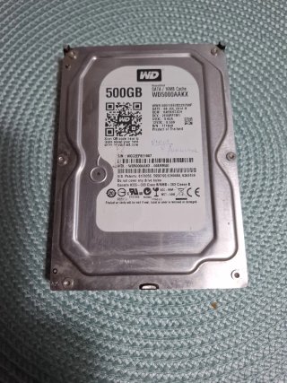 Disco Duro Interno 500GB SATA WD