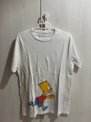 Camiseta Blanca Los Simpson