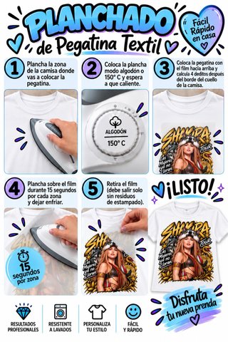 4 Pegatinas Shakira Tour Madrid