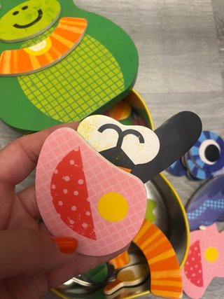 Puzzle Metálico Animales Djeco