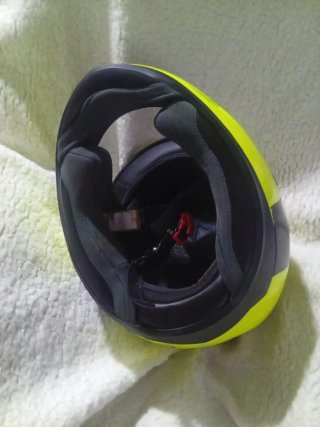 Casco  Burguer Amarillo Talla XL