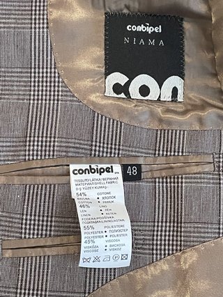 Giacca uomo Conbipel principe di Galles - tg 48