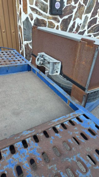 Remolque porta coches, plataforma