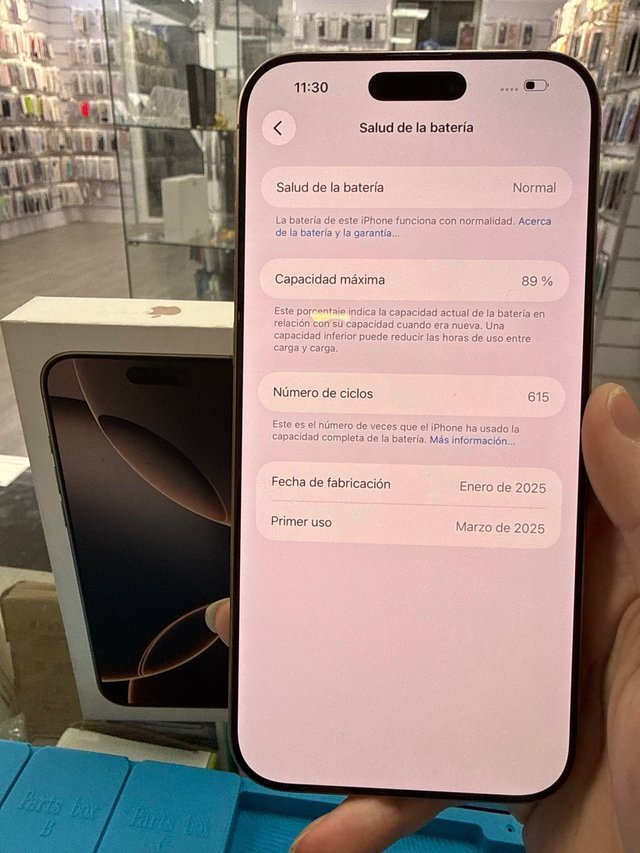 iPhone 16 Pro Max 256GB 89%