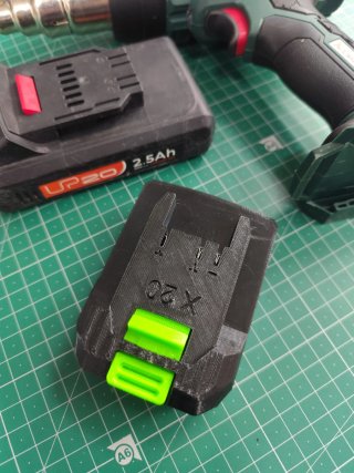 Adaptador parkside x20 - dexter up20