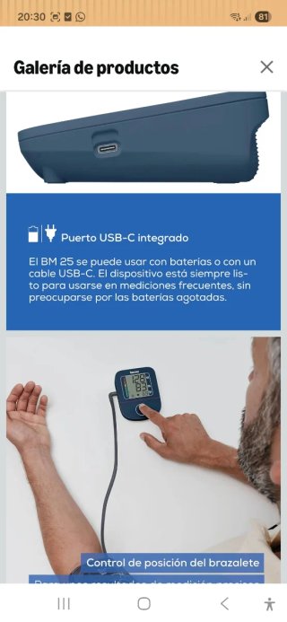 Tensiometro alemán. Nuevo