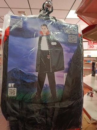 Capa de Vampiro para Disfraz