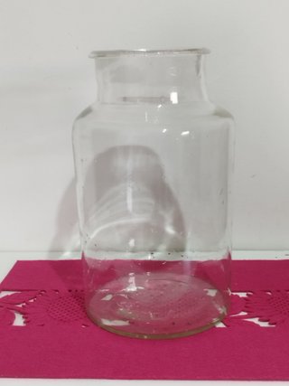 Vaso Vintage Vetro Trasparente
