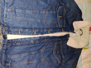 Chaqueta vaquera forrada
