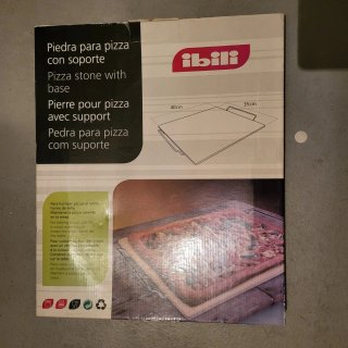 Piedra para Pizza con Soporte Ibili