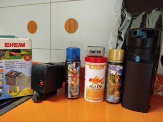 Set accessori per acquario