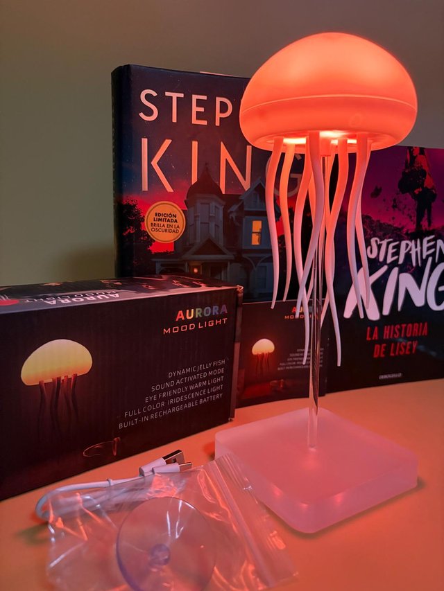 Lámpara Medusa LED Aurora Multicolor