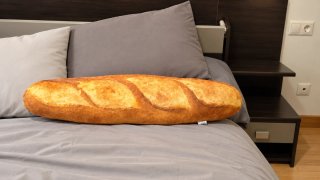 Almohada Cojín Pan Baguette