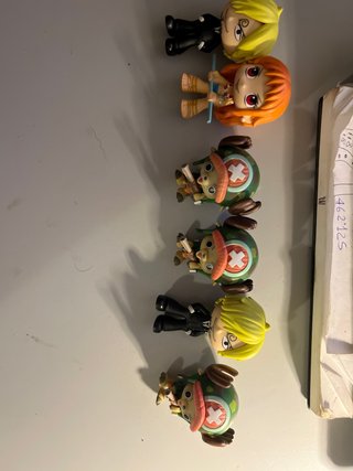 Set di 6 Mini Figure One Piece Mystery Minis