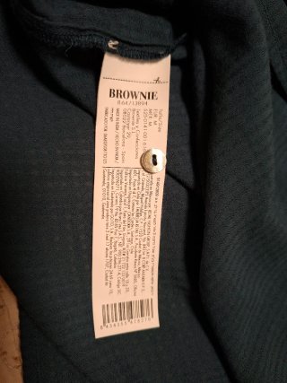 Blusa Brownie Azul Petróleo