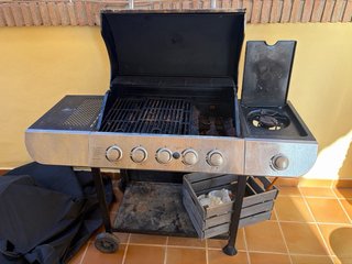 Barbacoa de gas