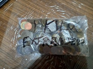 Monedas extranjeras variadas