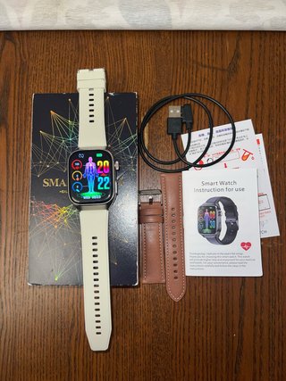 Smartwatch Beige y Marrón