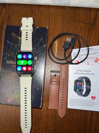 Smartwatch Beige y Marrón