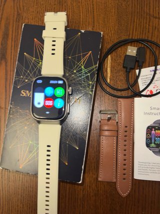 Smartwatch Beige y Marrón