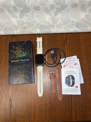 Smartwatch Beige y Marrón