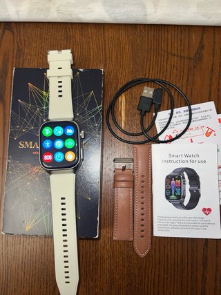 Smartwatch Beige y Marrón