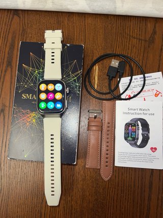Smartwatch Beige y Marrón