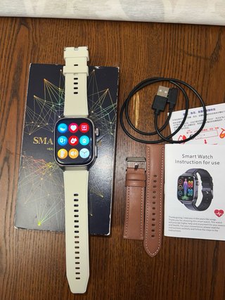 Smartwatch Beige y Marrón