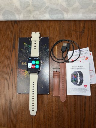 Smartwatch Beige y Marrón