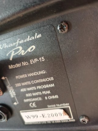 Altavoz 15"