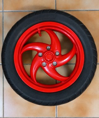 Llantas trasera Gilera Runner 50 DD Rojas,