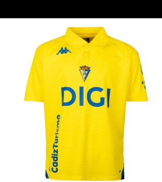 Camiseta Cádiz CF Kappa Amarilla