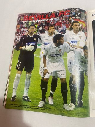 especial don balon uefa 2005/6 campeon sevilla fc
