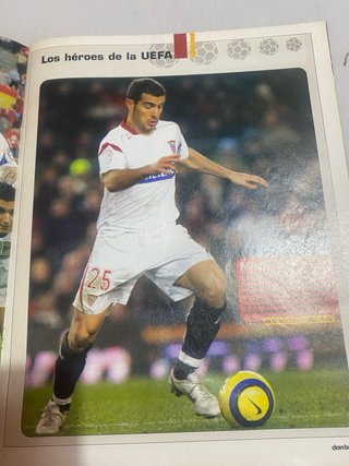 especial don balon uefa 2005/6 campeon sevilla fc
