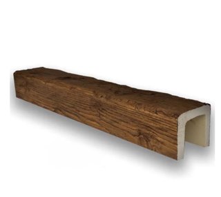 12 Vigas de poliestireno imitación madera sin usar