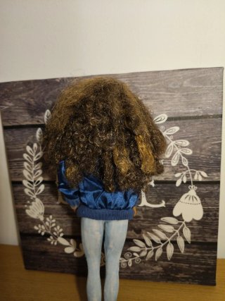 Barbie. Chaqueta azul.