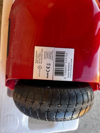Hoverboard MIGO 6.5” rojo - 2 usos