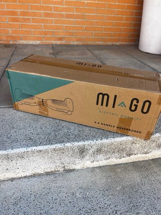 Hoverboard MIGO 6.5” rojo - 2 usos