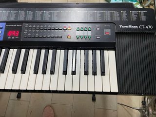 Teclado Casio Tone Bank CT-470 Vintage + Soporte