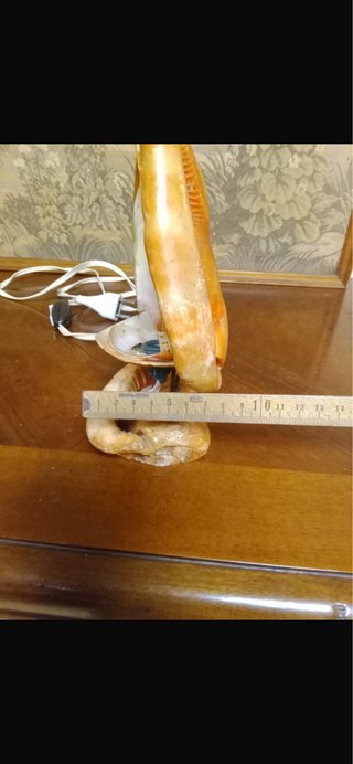 Lampada conchiglia religiosa vintage