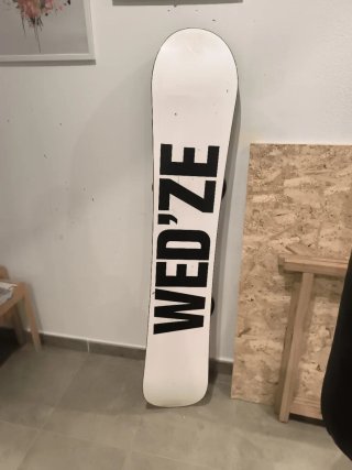 tabla snowboard + fijaciones + funda