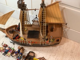 Barco Pirata Playmobil Años 80