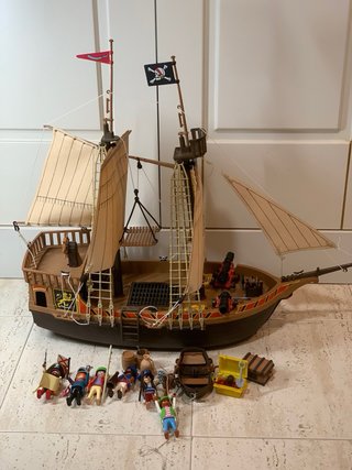 Barco Pirata Playmobil Años 80