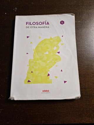 Filosofía 1, primer curso de bachillerato