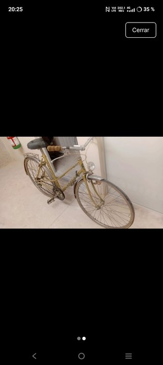 Bicicleta Antigua BH de Marchas