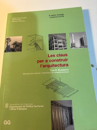 Les claus per a construir l'arquitectura - 3 tomos