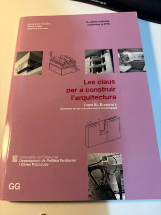 Les claus per a construir l'arquitectura - 3 tomos