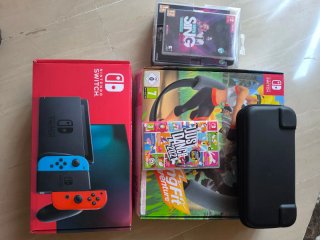Pack Nintendo Switch V2+Ring Fit + Juegos